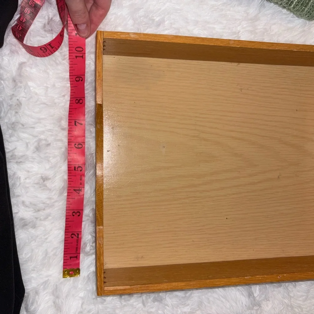 Wooden Bath Tray or document holder